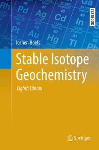 Enlarge image Cover: Stable Isotope Geochemistry - Springer