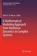 Cover: A Mathematical Modeling Approach from Nonlinear Dynamics to Complex Systems - Springer