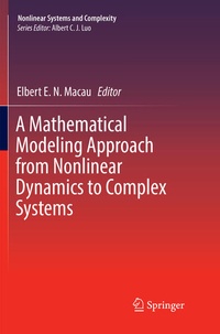 Enlarge image Cover: A Mathematical Modeling Approach from Nonlinear Dynamics to Complex Systems - Springer