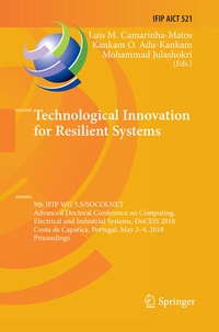 Enlarge image Cover: Technological Innovation for Resilient Systems - Springer