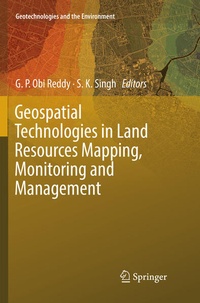 Enlarge image Cover: Geospatial Technologies in Land Resources Mapping, Monitoring and Management - Springer