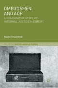 Cover: Ombudsmen and ADR - Palgrave Macmillan