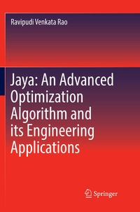 Enlarge image Cover: Jaya: An Advanced Optimization Algorithm and its Engineering Applications - Springer