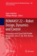 Cover: ROMANSY 22 - Robot Design, Dynamics and Control - Springer