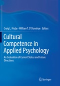 Bild: Cultural Competence in Applied Psychology - Springer