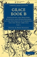 Cover: Grace Book B - Cambridge University Press