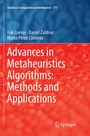 Cover: Advances in Metaheuristics Algorithms: Methods and Applications - Springer