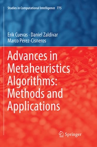Enlarge image Cover: Advances in Metaheuristics Algorithms: Methods and Applications - Springer