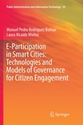 Cover: E-Participation in Smart Cities: Technologies and Models of Governance for Citizen Engagement - Springer