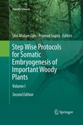 Cover: Step Wise Protocols for Somatic Embryogenesis of Important Woody Plants - Springer