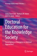 Cover: Doctoral Education for the Knowledge Society - Springer