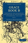 Cover: Grace Book B - Cambridge University Press