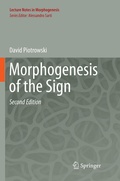 Cover: Morphogenesis of the Sign - Springer