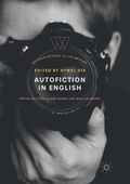 Cover: Autofiction in English - Palgrave Macmillan