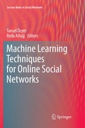 Cover: Machine Learning Techniques for Online Social Networks - Springer