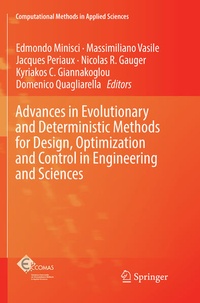 Enlarge image Cover: Advances in Evolutionary and Deterministic Methods for Design, Optimization and Control in Engineering and Sciences - Springer