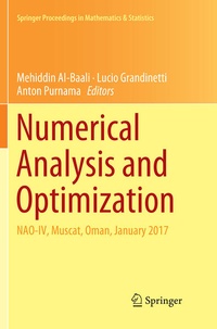 Enlarge image Cover: Numerical Analysis and Optimization - Springer