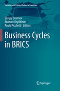 Cover: Business Cycles in BRICS - Springer