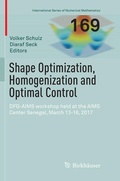 Cover: Shape Optimization, Homogenization and Optimal Control - Birkh&auml;user