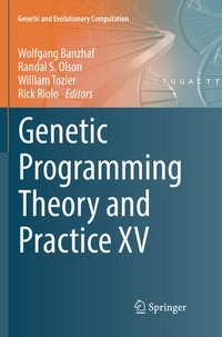 Enlarge image Cover: Genetic Programming Theory and Practice XV - Springer