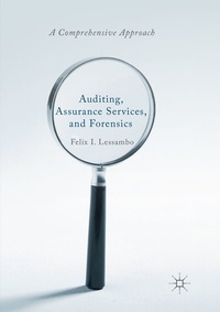 Abbildung von: Auditing, Assurance Services, and Forensics - Palgrave Macmillan