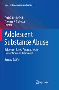 Bild: Adolescent Substance Abuse - Springer