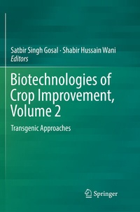 Enlarge image Cover: Biotechnologies of Crop Improvement, Volume 2 - Springer
