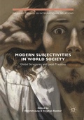 Cover: Modern Subjectivities in World Society - Palgrave Macmillan