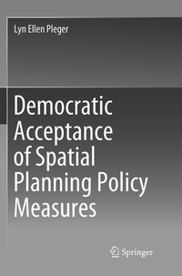 Abbildung von: Democratic Acceptance of Spatial Planning Policy Measures - Springer