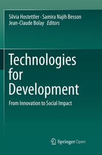 Enlarge image Cover: Technologies for Development - Springer
