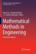 Cover: Mathematical Methods in Engineering - Springer