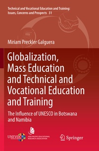 Abbildung von: Globalization, Mass Education and Technical and Vocational Education and Training - Springer