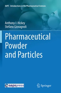 Enlarge image Cover: Pharmaceutical Powder and Particles - Springer