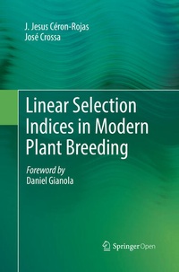 Enlarge image Cover: Linear Selection Indices in Modern Plant Breeding - Springer