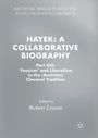 Cover: Hayek: A Collaborative Biography - Palgrave Macmillan