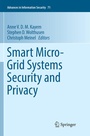 Cover: Smart Micro-Grid Systems Security and Privacy - Springer
