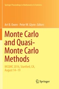 Cover: Monte Carlo and Quasi-Monte Carlo Methods - Springer