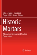 Cover: Historic Mortars - Springer
