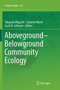 Cover: Aboveground-Belowground Community Ecology - Springer