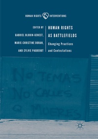Enlarge image Cover: Human Rights as Battlefields - Palgrave Macmillan
