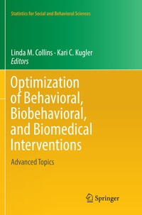 Abbildung von: Optimization of Behavioral, Biobehavioral, and Biomedical Interventions - Springer