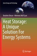 Cover: Heat Storage: A Unique Solution For Energy Systems - Springer