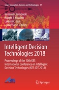 Cover: Intelligent Decision Technologies 2018 - Springer