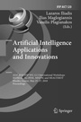 Cover: Artificial Intelligence Applications and Innovations - Springer