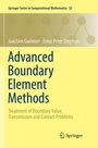 Cover: Advanced Boundary Element Methods - Springer