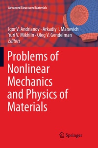 Enlarge image Cover: Problems of Nonlinear Mechanics and Physics of Materials - Springer