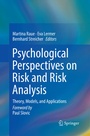 Cover: Psychological Perspectives on Risk and Risk Analysis - Springer