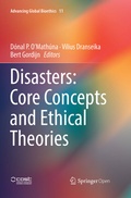 Cover: Disasters: Core Concepts and Ethical Theories - Springer