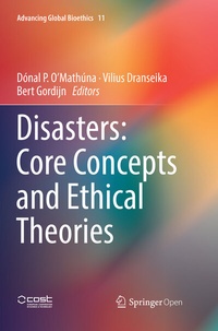 Enlarge image Cover: Disasters: Core Concepts and Ethical Theories - Springer