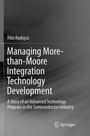 Cover: Managing More-than-Moore Integration Technology Development - Springer